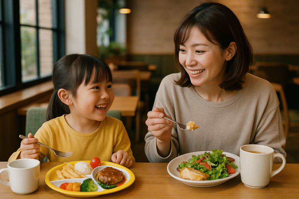 むさしの森珈琲　親子利用