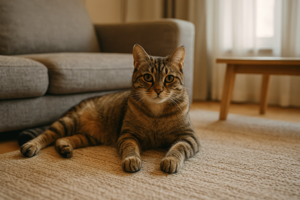 家猫 暮らす 部屋イメージ画像