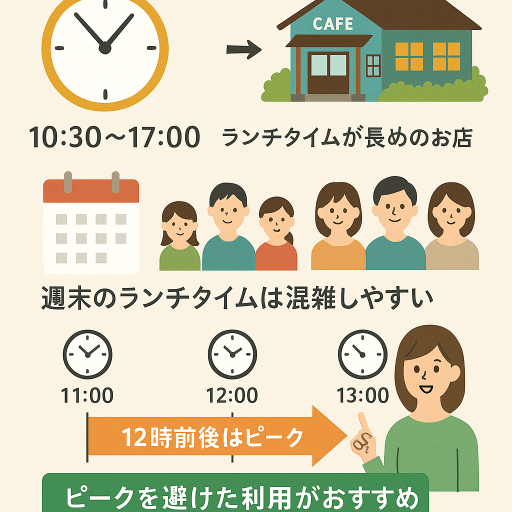 むさしの森珈琲 時間帯混雑状況