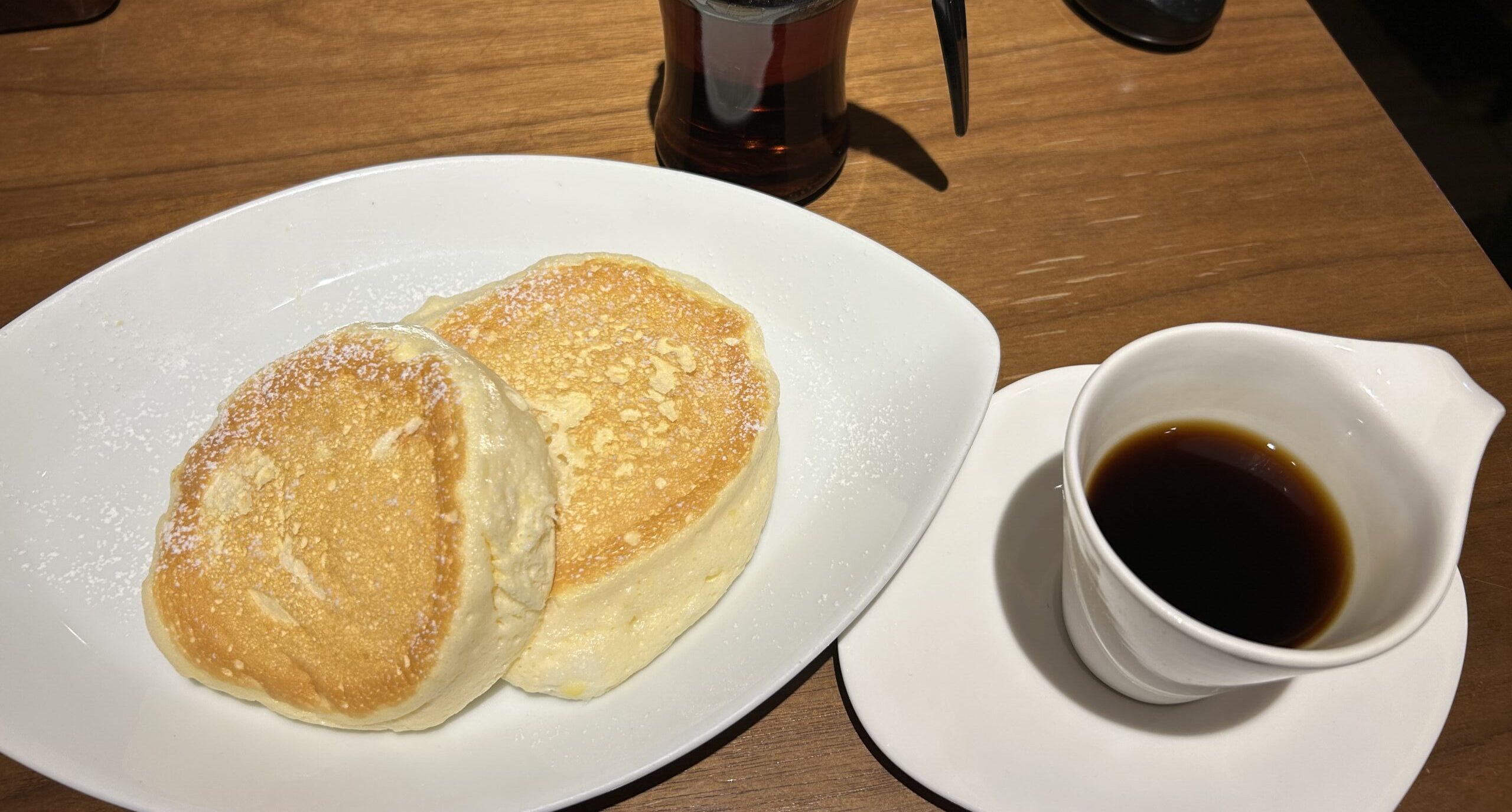 むさしの森珈琲　パンケーキ