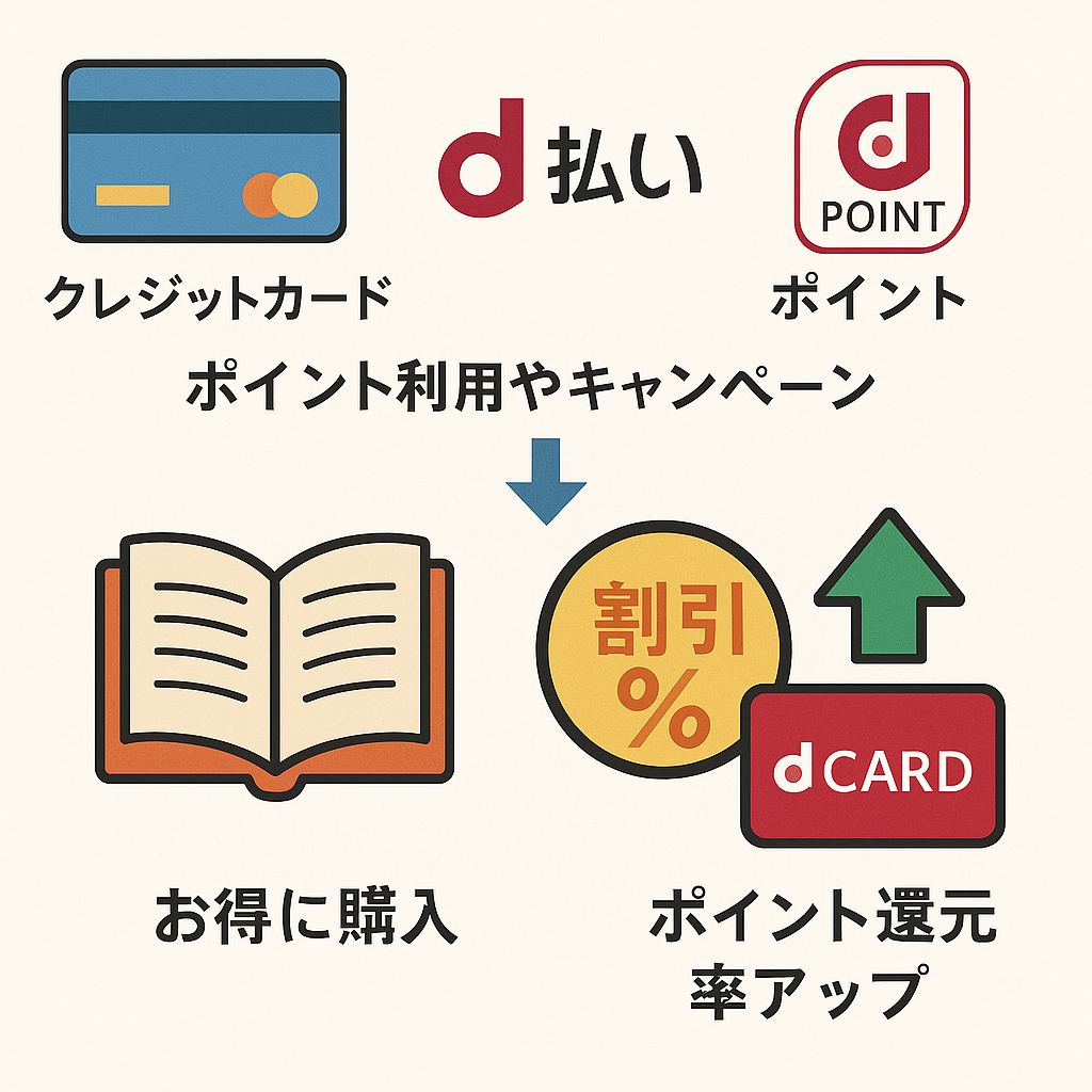 dブック支払い方法
