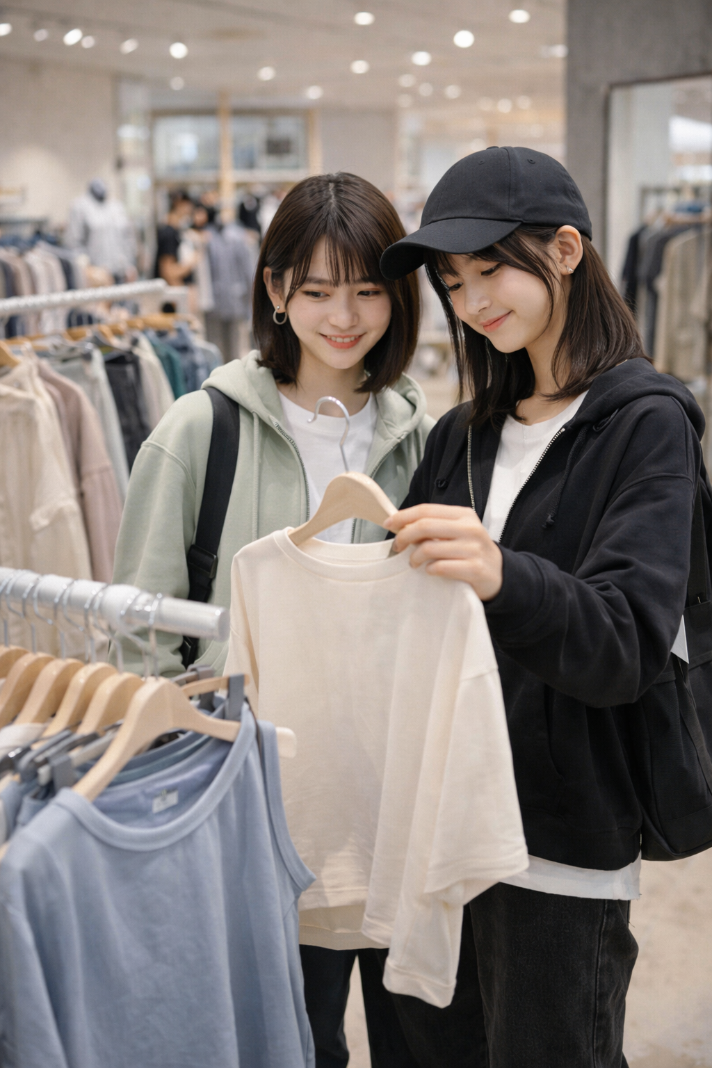 女子高生服選び店舗