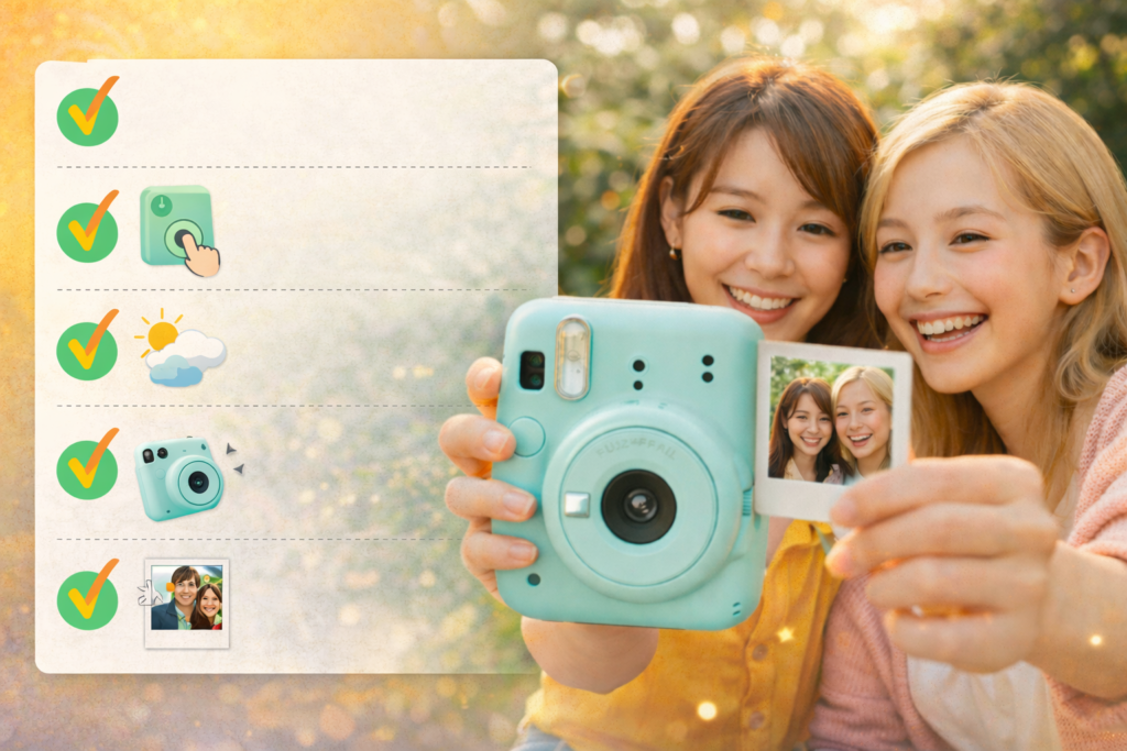 チェキ　初心者