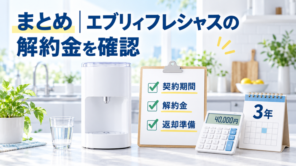 エブリフレシャス解約金-4