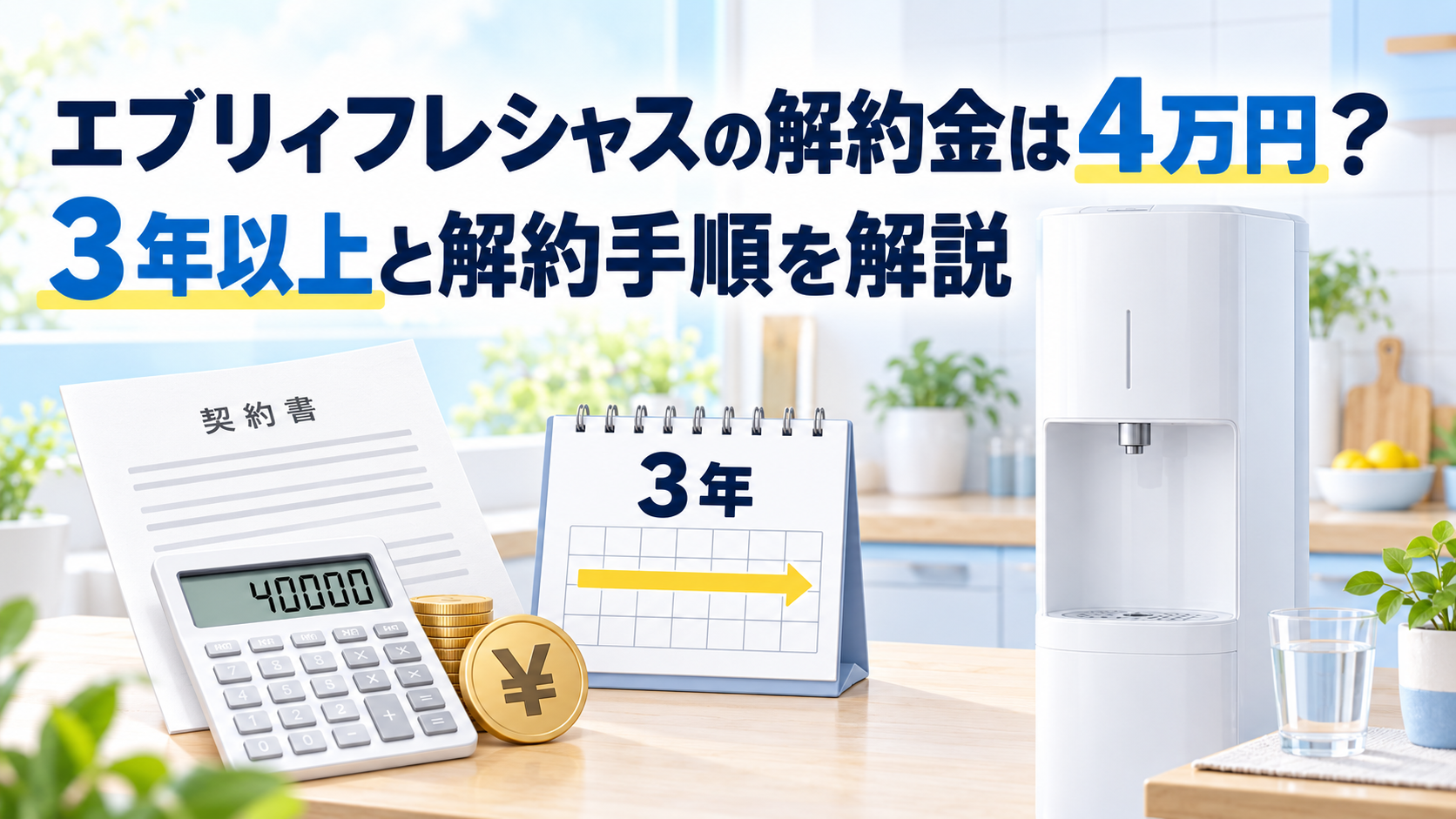 エブリフレシャス解約金-1